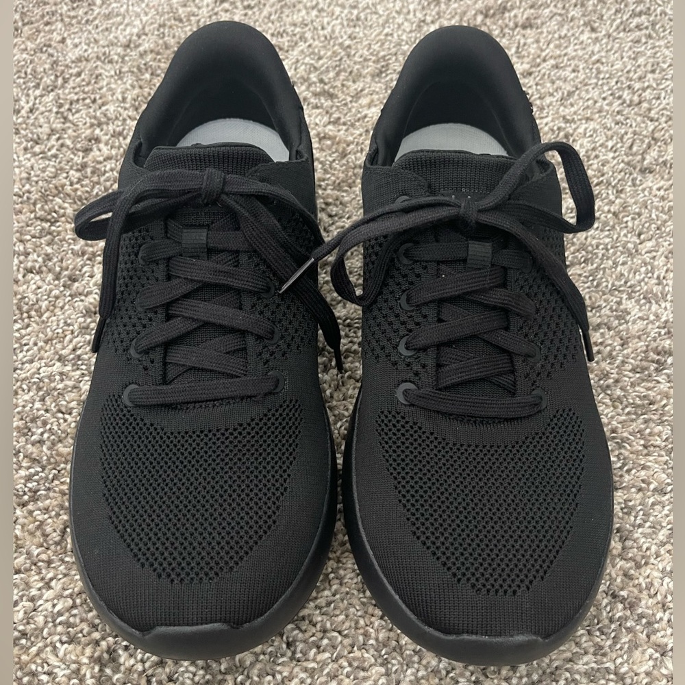 Men’s Kizik Lima Handsfree Comfort Slip On Sneaker Shoes Black Size 9